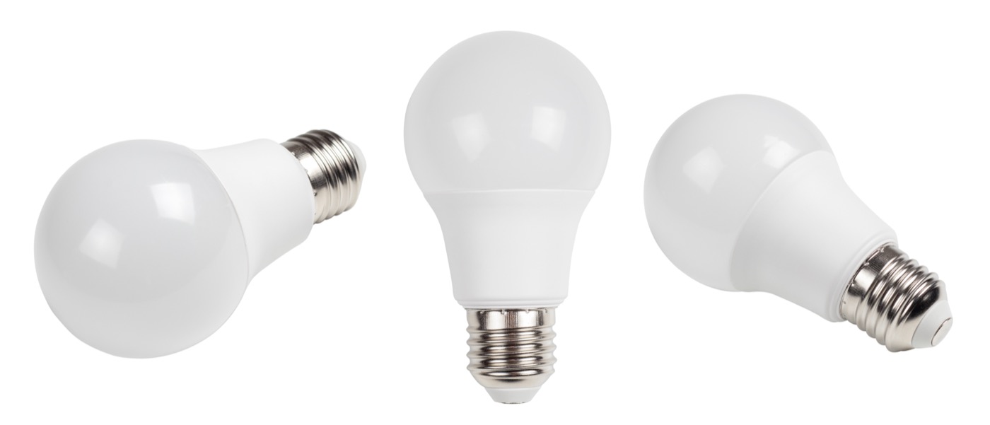 LED A19 Bulb 9W, 4-pk