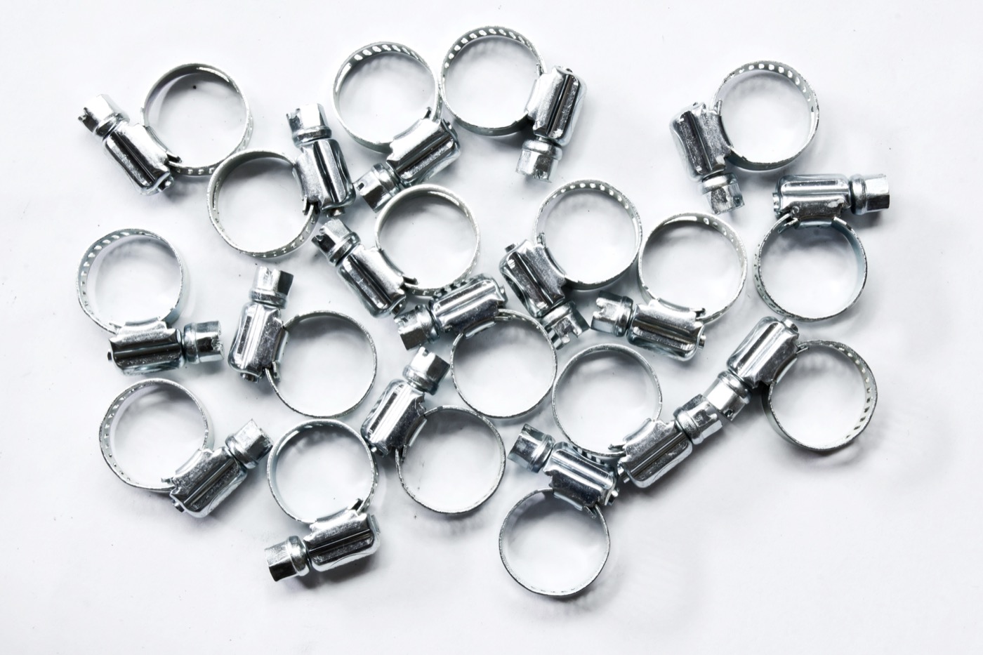 Stainless Hose Clamps, 10-pk