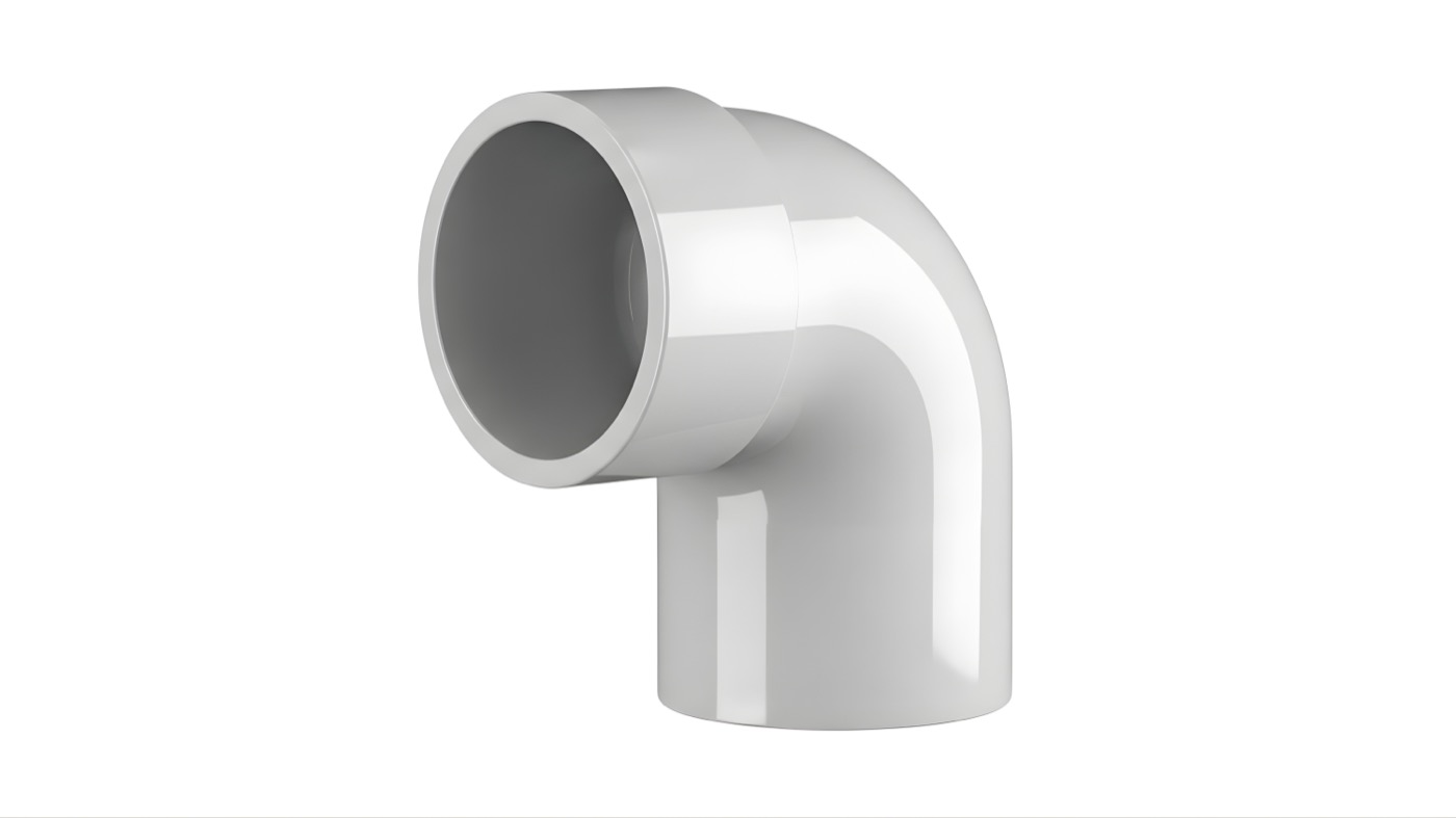 1-in PVC 90 Elbow, 25-pk